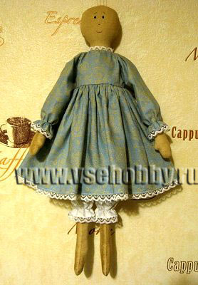 коллекционируем рукава и штанишки чердачной куклы для придания винтажности