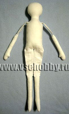 сшитое тело чердачной куклы ручной функционировы